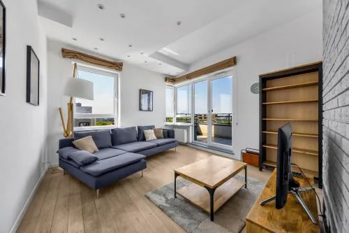 Włodarzewska Apt - 55m2, Parking, Balcony - by Rentujemy