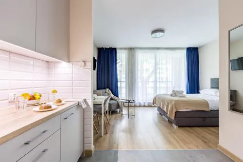 Wola Studio Nest Warszawa by Aparo - Metro Rondo Daszyńskiego, Centrum, Browary Warszawskie, Winda, Balkon