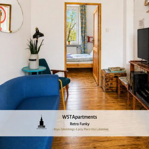 WSTApartments Retro Funky - Boya Żeleńskiego 4 przy Placu Unii Lubelskiej