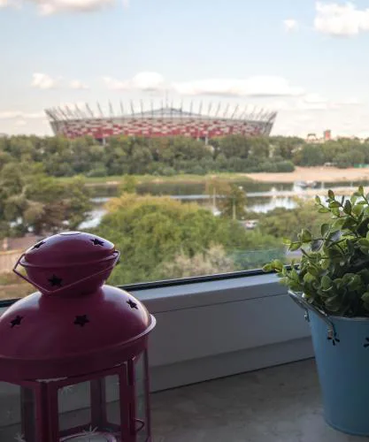 WSTApartments Apartament z widokiem na Stadion Narodowy - świętego Franciszka Salezego 6