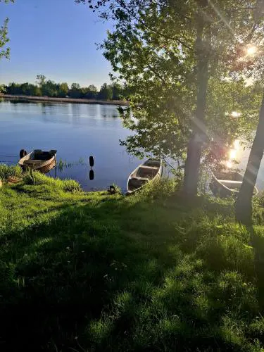 Domek nad wodą