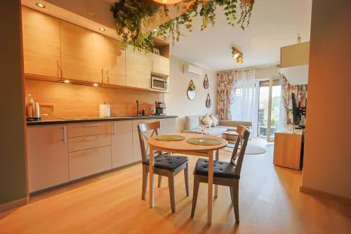 Oliwkowy - stylowy Apartament w naturalnym klimacie