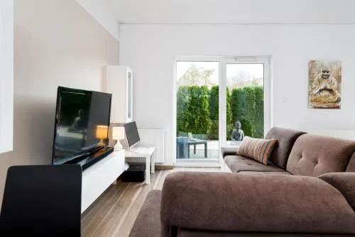Apartment Kozielska z pięknym ogrodem i tarasem