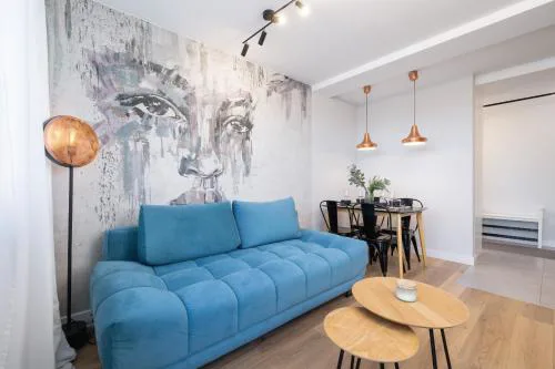 Korfantego Stylish Apartment with City View Spodek Katowice by Noclegi Renters