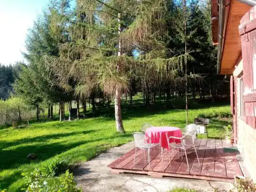 Górski Zakątek z kominkiem i tarasem