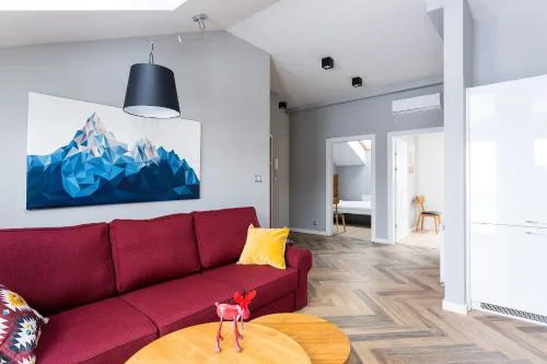 Apartament DOMANIS z widokiem na góry