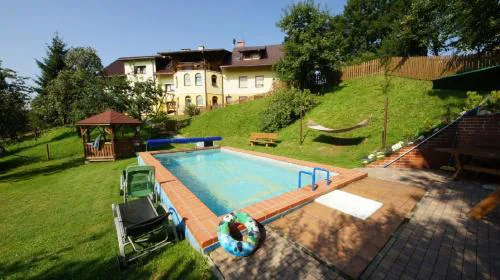 Agroturystyka u Matysa, Wisła - apartamenty i pokoje Widok na góry Zima Kuligi Wyciągi narciarskie trasy saneczkowe
