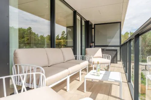 CHILLIapartamenty - DESIGNER apartament z dużym tarasem w Shellter Resort & Spa koło Kołobrzegu