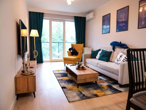 Comfortable apartment near the river, Dziwnów