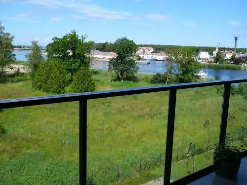 Mare Baltic Dziwnów Lux 16 z widokiem na rzekę i morze