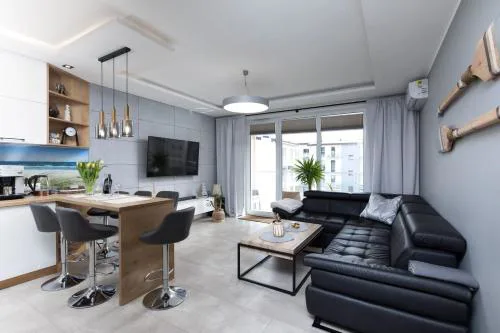 Apartament Baltic Bliss Słoneczne Tarasy - Aprent