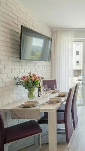 Sea Suite, 150 meters to Beach, Balcony, Parking, Lift, Porta Mare Leśne Tarasy