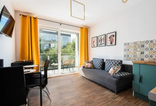 Apartament przy plaży check in 24h