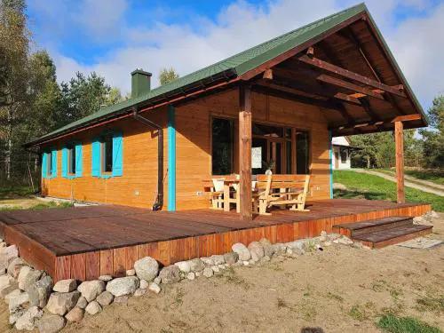Holiday homes with a private beach on the lake