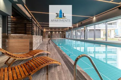 3L Apartments Kasprowicza 20C - DARMOWY basen, sauna, siłownia, jacuzzi, bawialnia