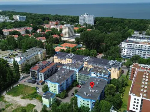 AL-DOM apartamenty Róża 101, 300 m od morza w dzielnicy uzdrowiskowej