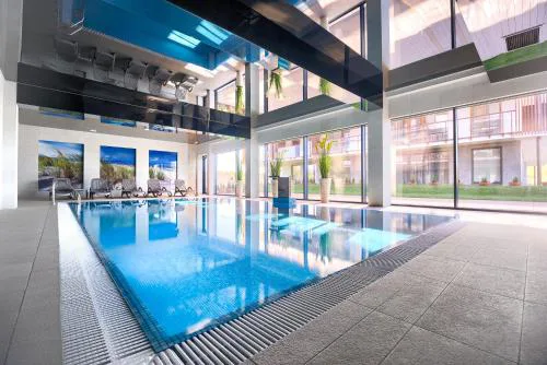 Blue Mare Natura Resort z parkingiem i rowerami