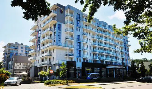 Apartament Diva Rosa - Panorama z aneksem kuchennym