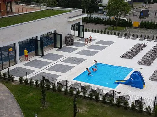 Polanki Park Apartament FALA -kryty basen, sauny, jacuzzi, siłownia i miejsce postojowe w cenie