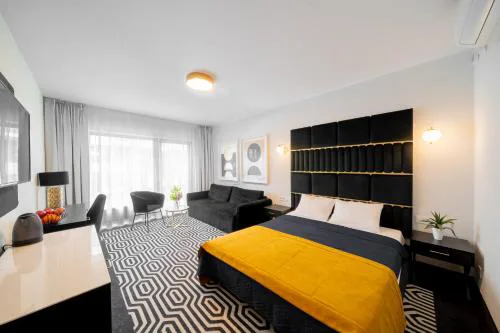 ROSA-Modern studio 29m2 AC, NETFLIX, PS4, POOL, SAUNA