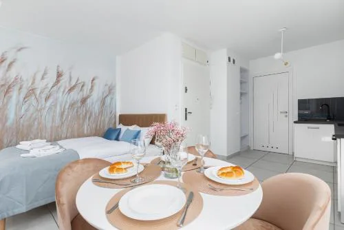 Seaside Apartamenty Kasprowicza 14 Kołobrzeg - przy plaży w dzielnicy uzdrowiskowej & parking za szlabanem & taras słoneczny na dachu