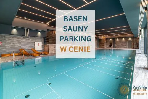 Seaside Apartamenty Nadmorskie Tarasy Kołobrzeg- Basen & Sauna & Jacuzzi & Fitness & Parking w cenie pobytu