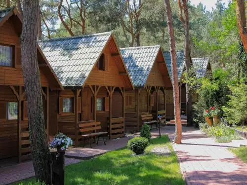 Holiday homes close to the seaside beach