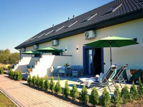 Comfortable holiday homes with terraces, Mielenko