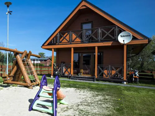 Sea view holiday home in Mielno with balcony