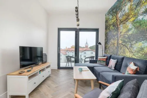 Prestiżowy Apartament Baltic Sand 300 m od Plaży Mrzeżyno by Noclegi Renters