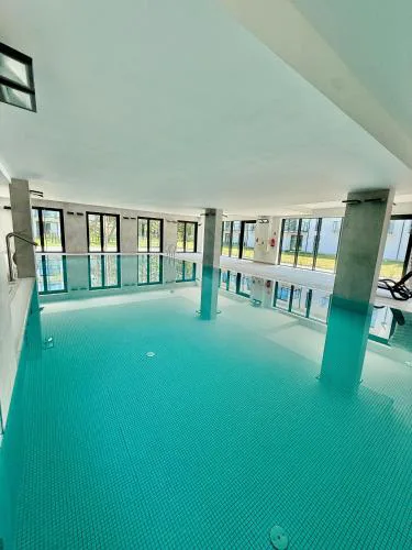 Rezydencja Niechorze 219 z Basenem, Sauną, Jacuzzi, przy samej PLAŻY - 5D Apartments- 5D Apartamenty