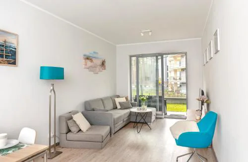 Grunwaldzka 12 A4 Easy-Rent Apartments - 50m od plaży z dużym tarasem