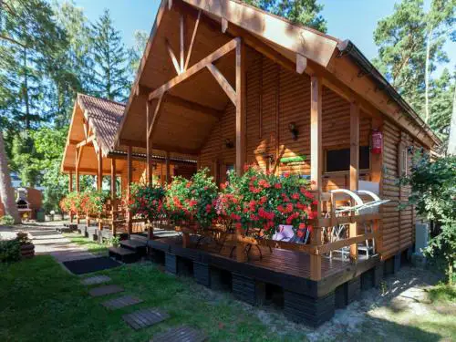 Holiday homes near the seaside beach, Pobierowo