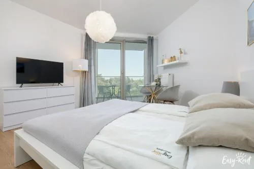 Pinea Gold 620 - BASEN, sauna, jacuzzi w cenie pobytu - VI piętro z widokiem na morze