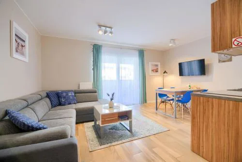 Studio 51 Baltic Park, 280m do Plaży, Duży balkon