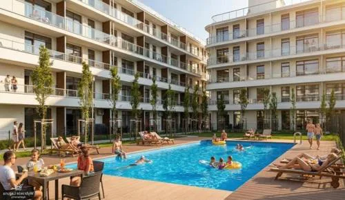 Apartamenty Wybrzeże Laguna III 150m do plaży