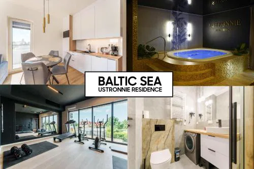 BALTIC SEA - 2pok Ap - siłownia sauna jacuzzi parking - Ustronnie Residence