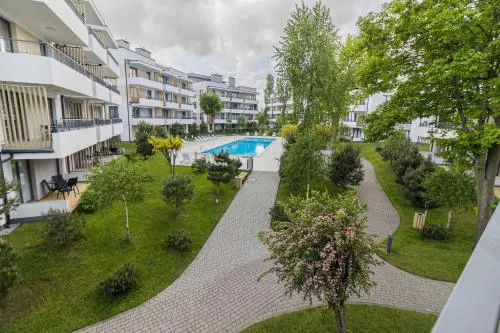 Rezydencja Apartament 16 widok na basen