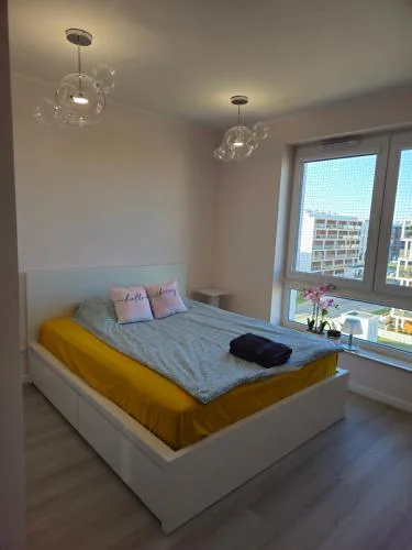 Apartament J3 z dużym balkonem