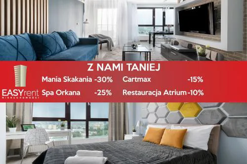 EASY RENT- SKY Free Parking, Hala Globus, 24h Check-in, Zana