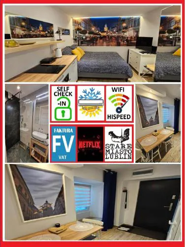 MAX APARTAMENTY LUBLIN studio przy Zamku