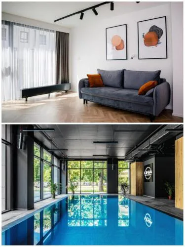 SMART Apartament BASEN & SPA Unia Residence Centrum