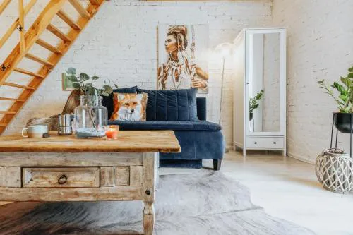 Apartament z prywatną łazienką i aneksem kuchennym