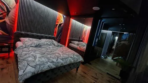 Apartament Czarna Perła z dużym tarasem NA Dachu 75m2 , PROJEKTOR ,garaż podziemny