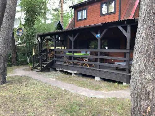 Domek nad jeziorem Głębokie
