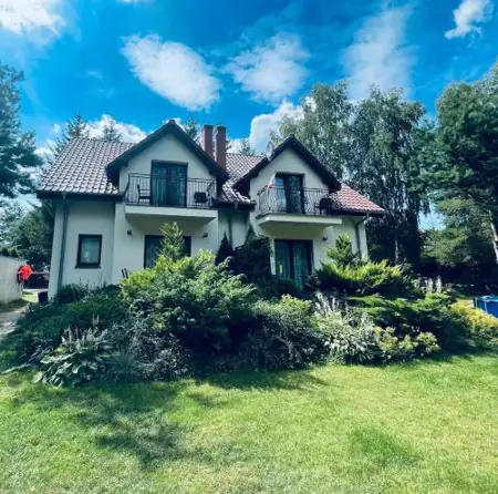 Dom nad jeziorem Mazury pomost segment 2