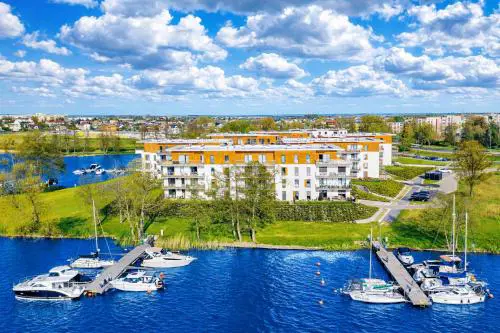 Marina Relax - widok na jezioro, parking podziemny, winda, Netflix, TV55"