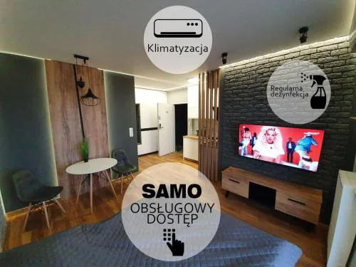 Nowe Apartamenty Iława Odnowiciela z klimatyzacją