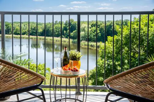 Top View Apart - super widok na Jezioro, parking, winda, Netflix i Prime
