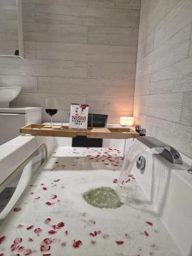 Apartament w Centrum z wanną z hydromasażem